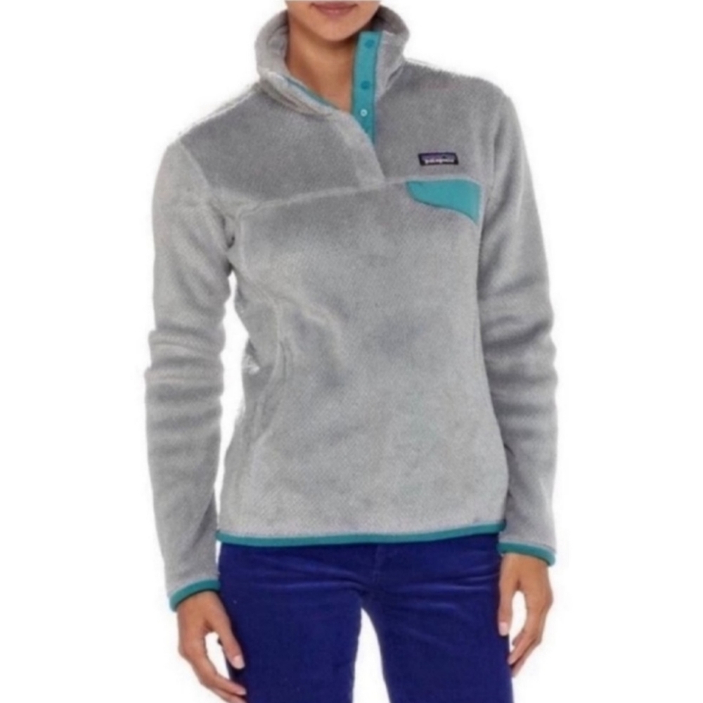 Patagonia Women’s Re-tool Snap-T Fleece Pullover Size Medium